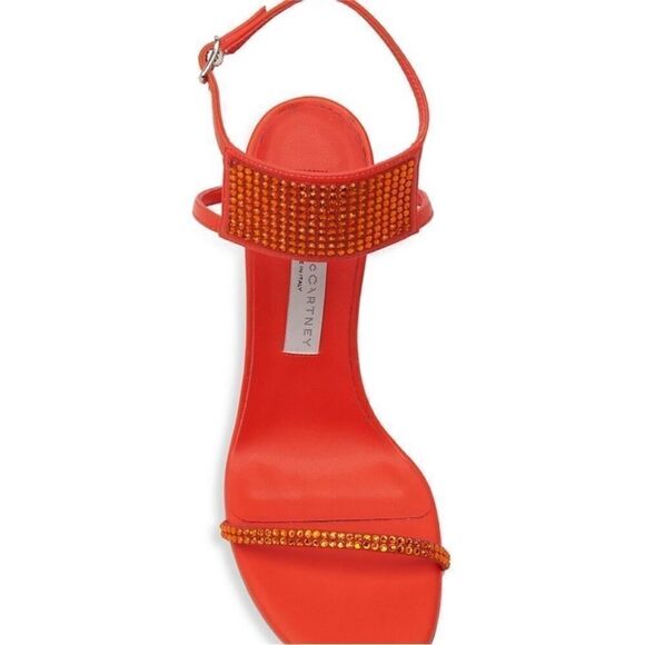 Stella McCartney 100 ECO Alter Mat Crystal  Glow Orange/Dust Bag 35 NWT $950 - Picture 3 of 11